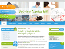 Tablet Screenshot of laznepobyty.cz